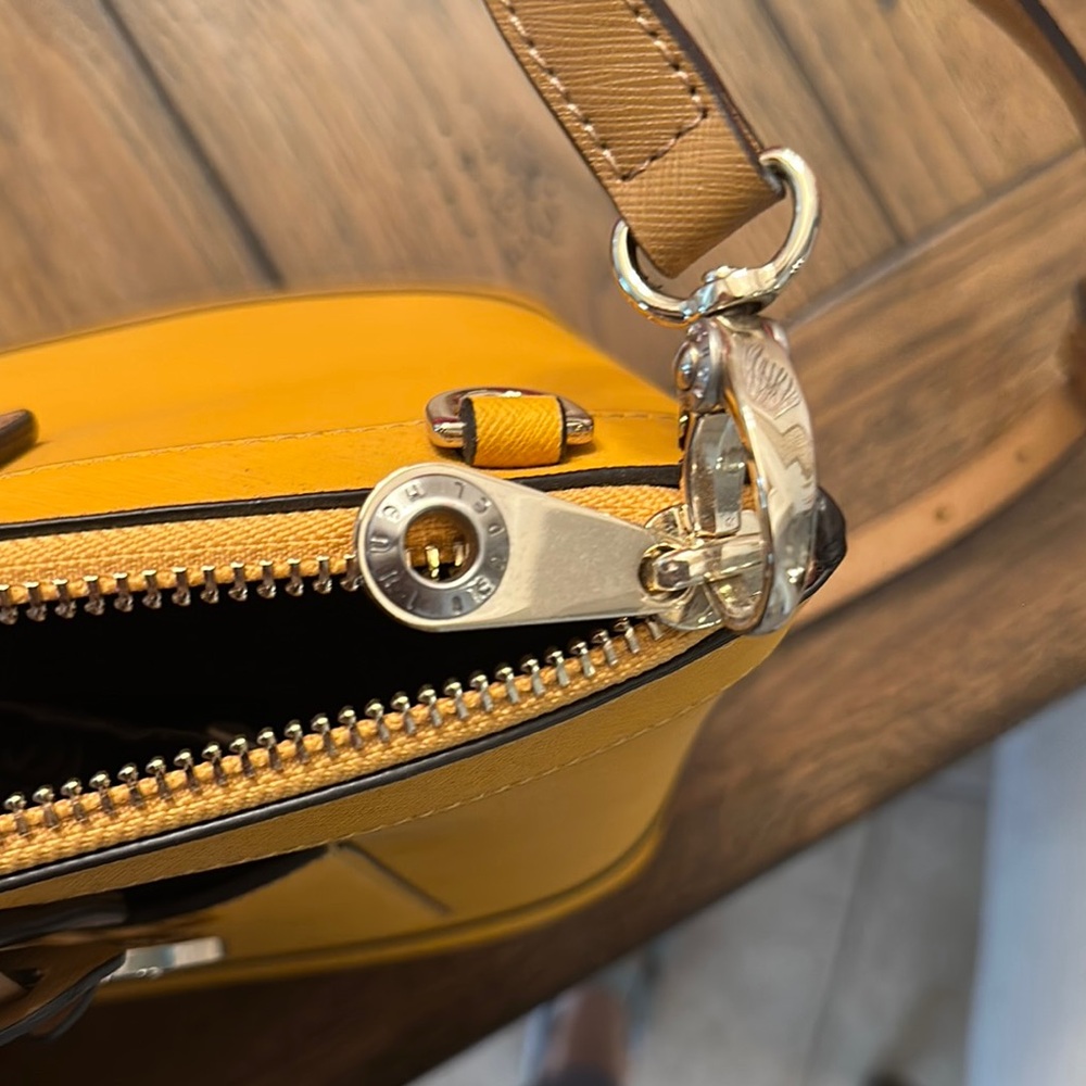 Henri Bendel Yellow Satchel Bag - Picture 9 of 9